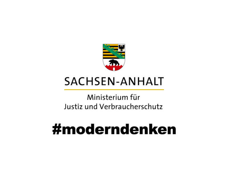 Logo Justiz Sachsen-Anhalt